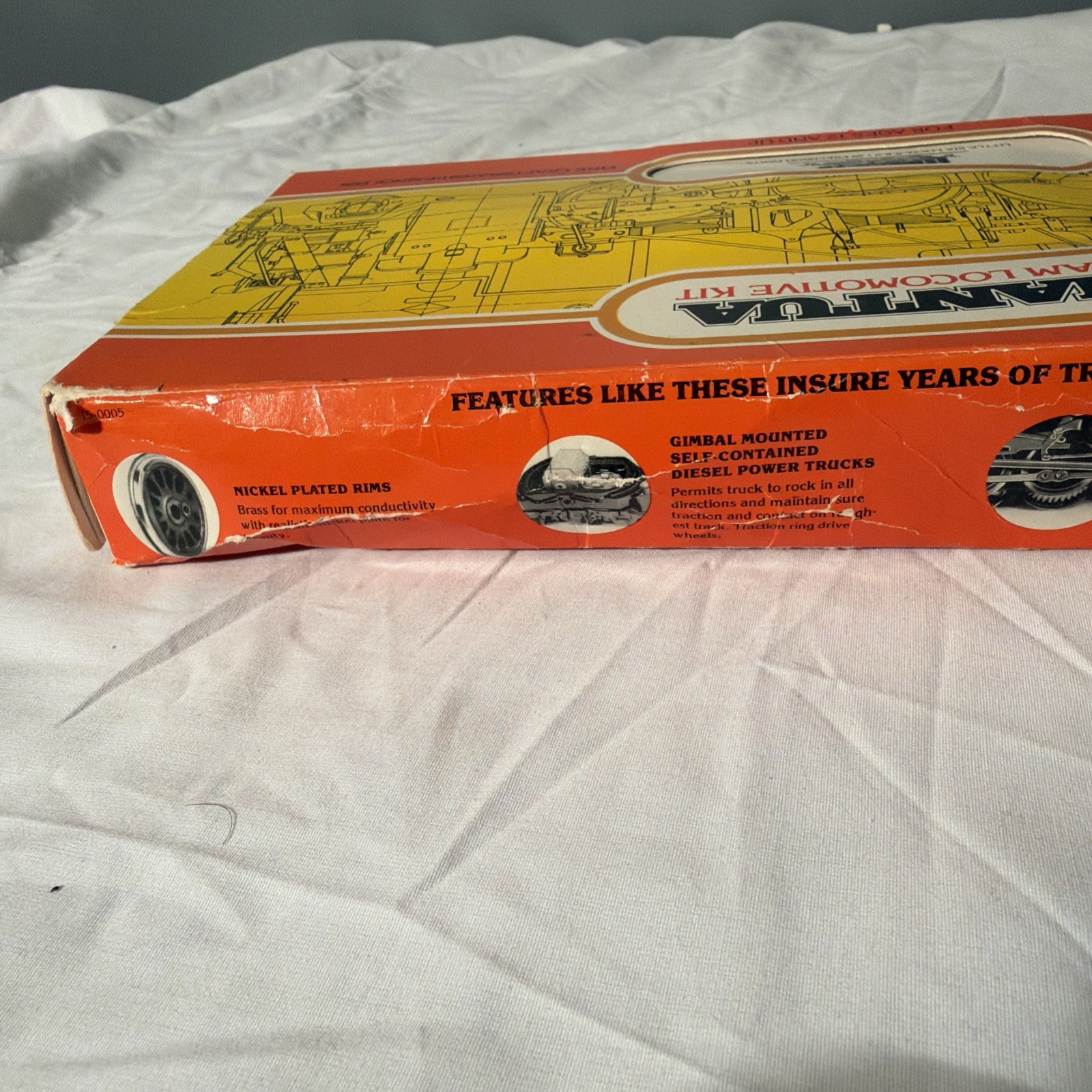 Mantua Steam locomotive kit 0-6-0 Little Six HO Scale. Never assembled.