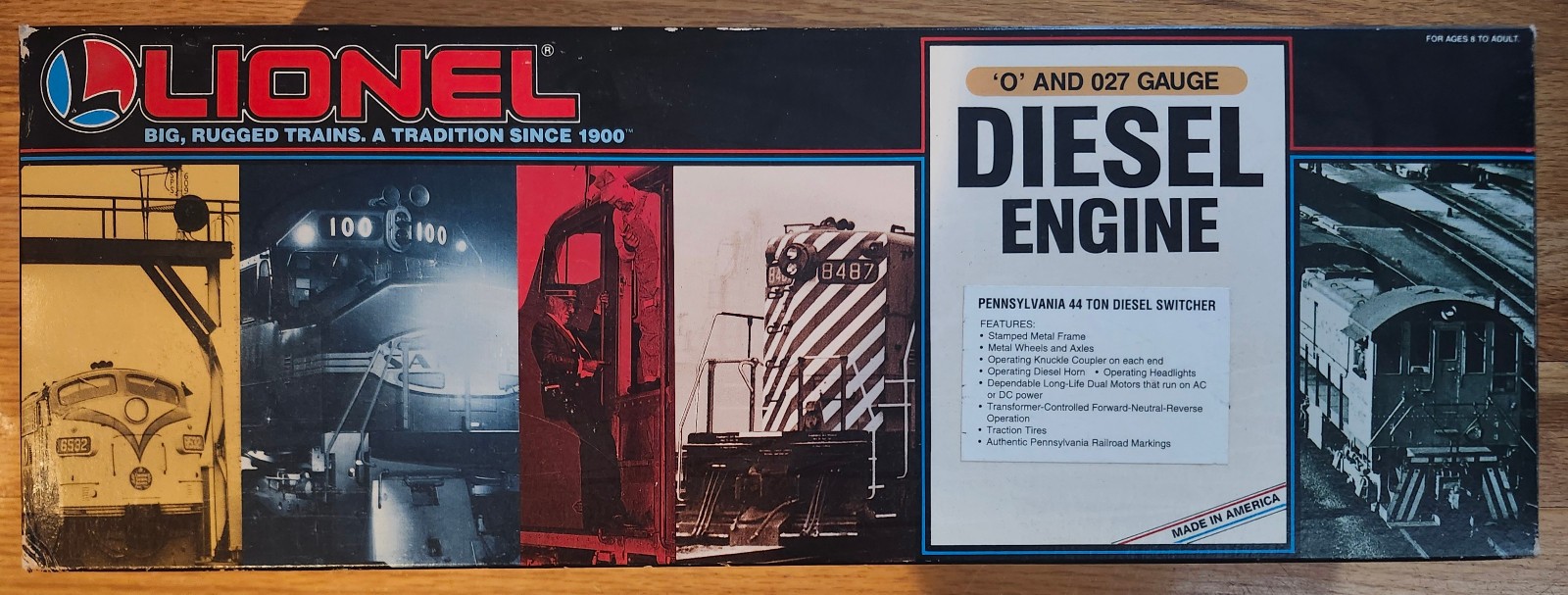 Lionel 6-18905 PRR Pennsylvania 44-Tonner Diesel Switcher Loco #9312, New in Box
