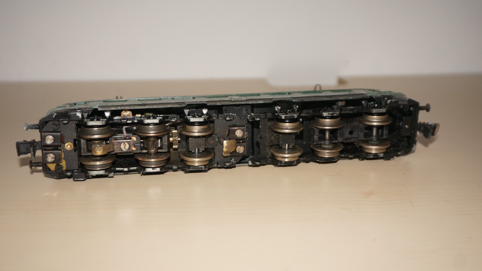 Rf37] Trix Express H0 233 – E 50 (Single-Engine) DB 50 009, Green, OVP