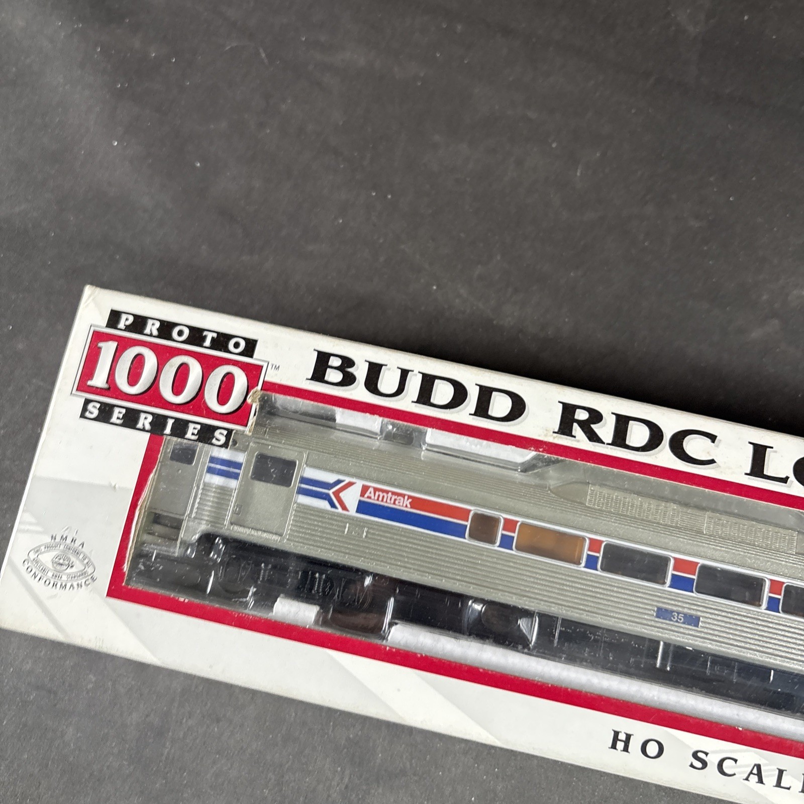 PROTO 1000 23976 AMT#35 HO SCALE BUDD RDC LOCOMOTIVE NEW OPEN BOX AMTRAK