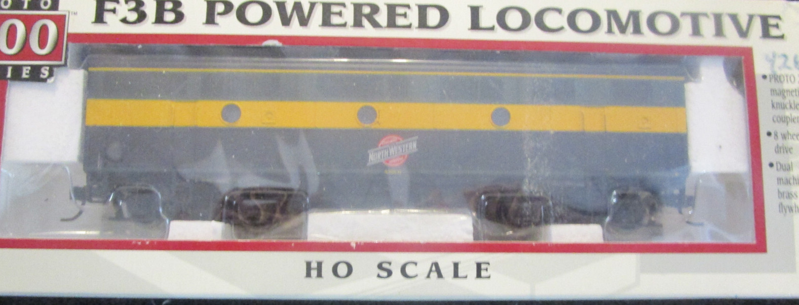 HO Scale Chicago & North Western F3B Diesel Loco #4065 by Proto 1000 w/DCC (JB4)