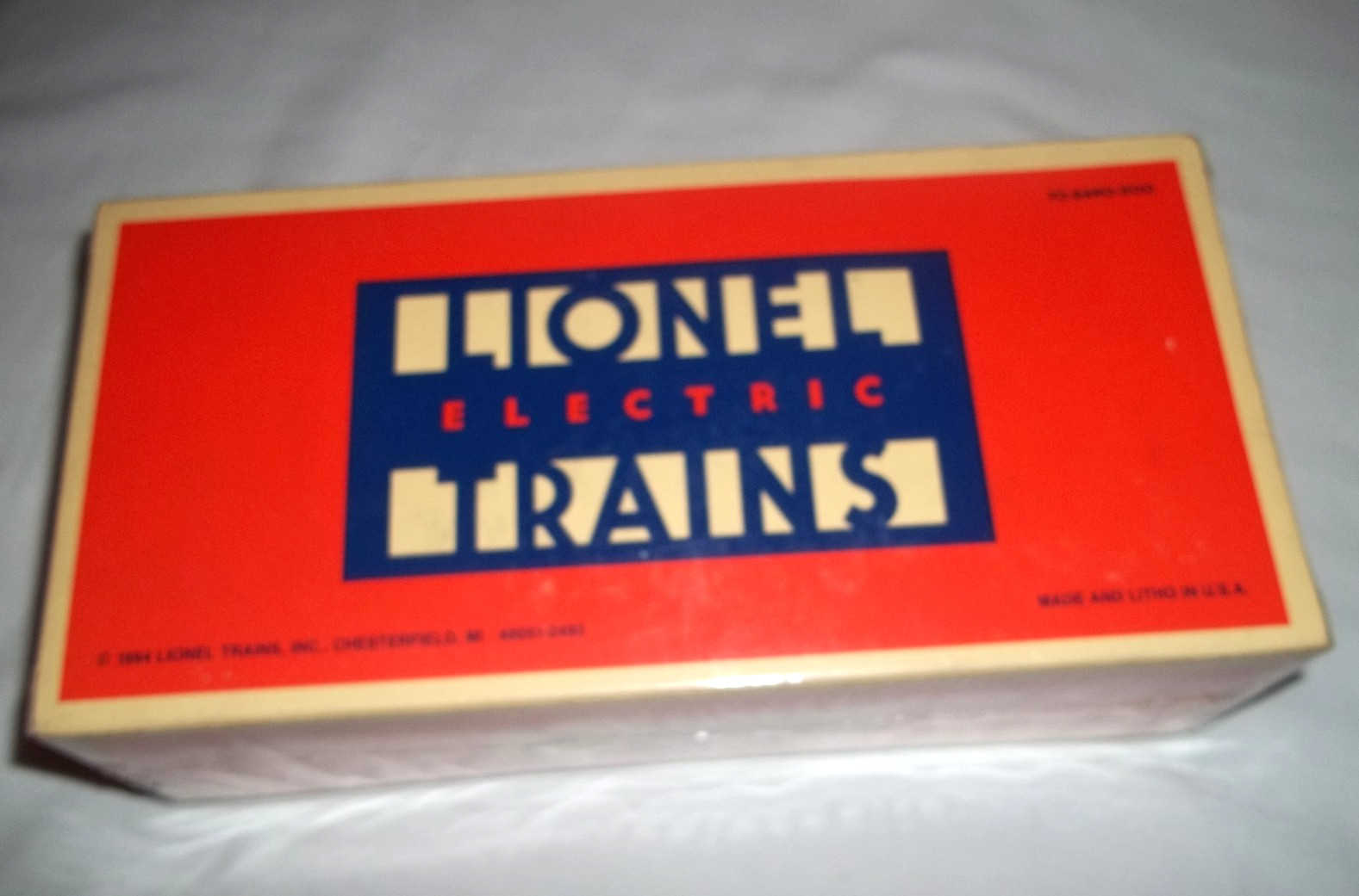 LIONEL 6-18419 LIONELVILLE DIE-CAST ELECTRIC TROLLEY Car SEALED