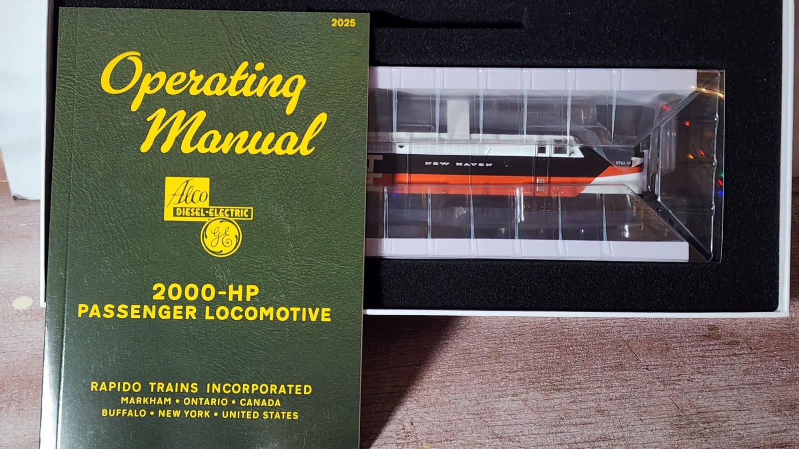 RAPIDO 23561 HO SCALE ALCO PA-1 New Haven Railroad 0763 McGinnis LOK SOUND DCC
