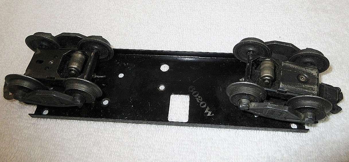 LIONEL #6020W TURBINE TENDER FRAME WITH TRUCKS