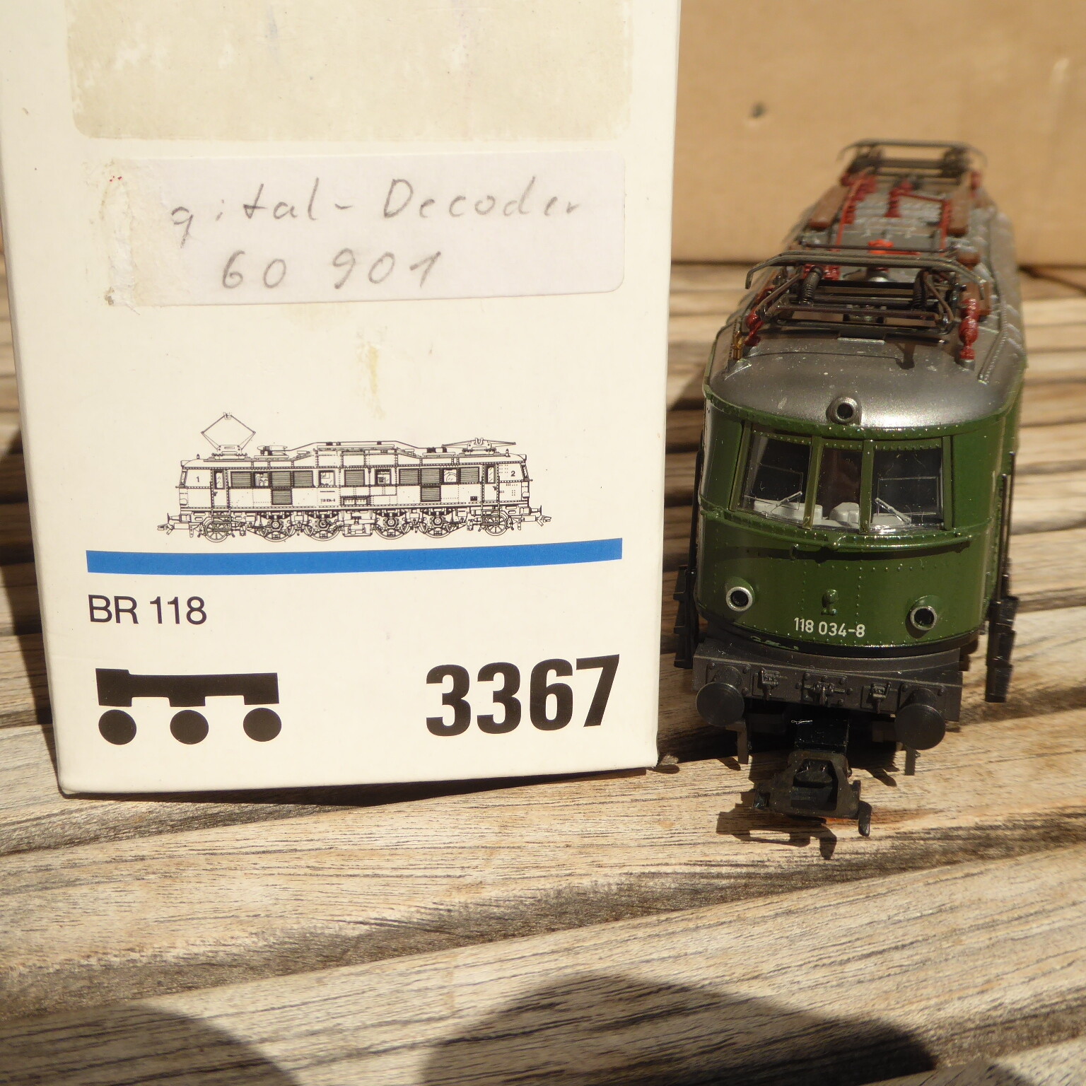 Märklin 3367 H0 Mhi-Elektrolok Br 118 034-8 DB Epoch Digital + Analogue, 5 Motor