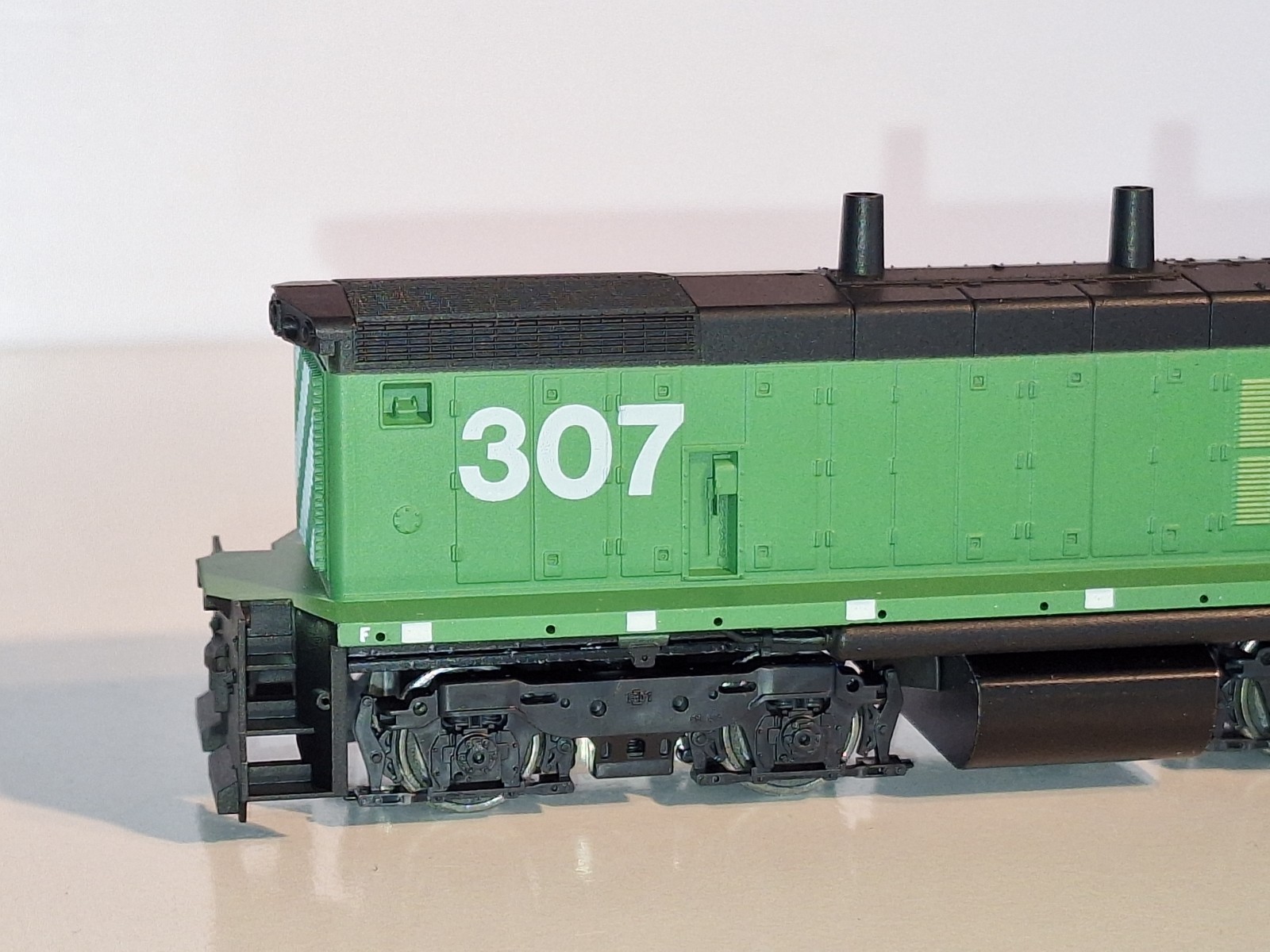 Athearn 3902 Bur Nrthrn SW 1500 Diesel Loco. New Old Stock. Mint Cond. Box. HO