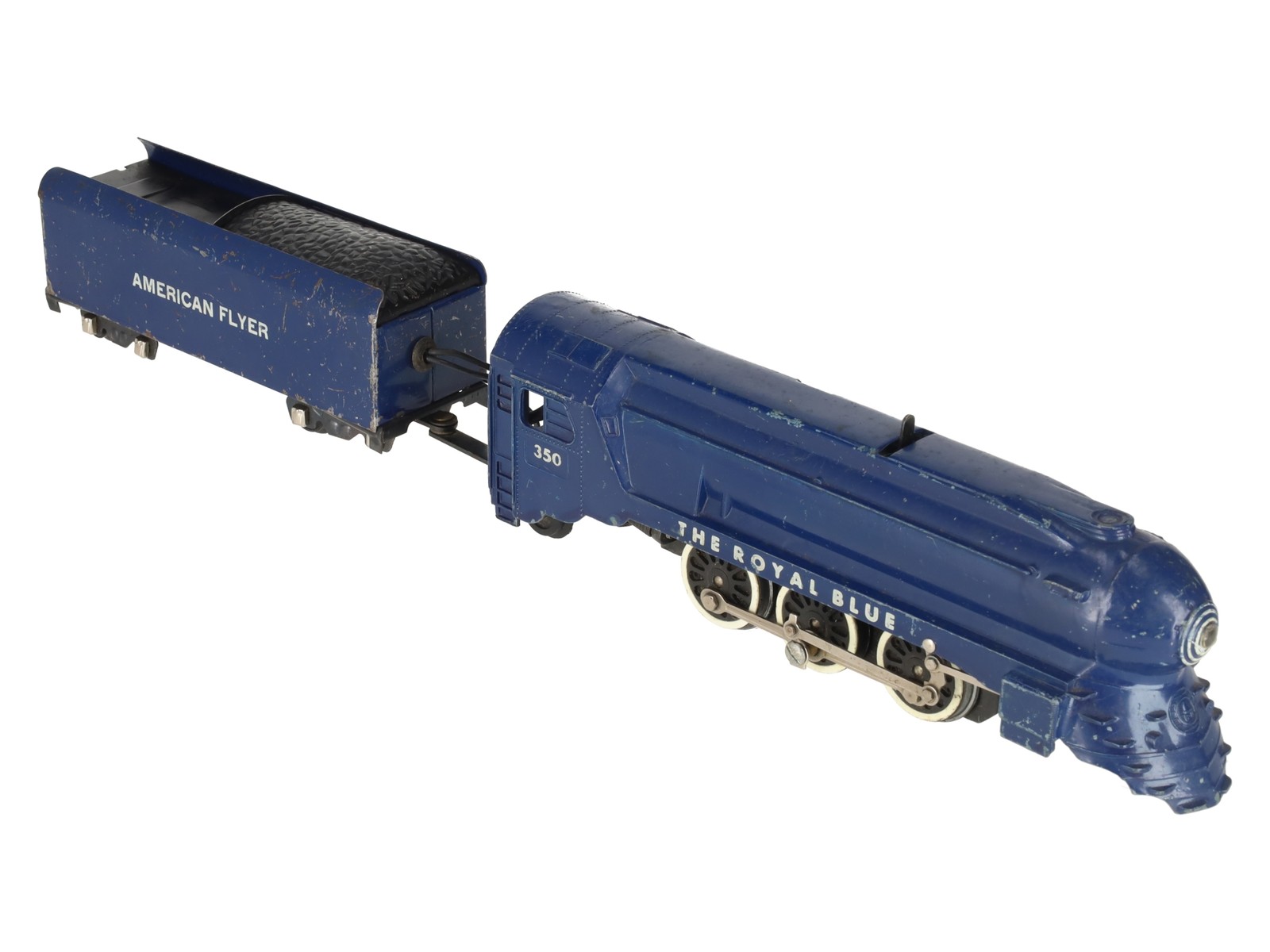 American Flyer 350 Vintage S B&O The Royal Blue 4-6-2 Diecast Steam Locomotive