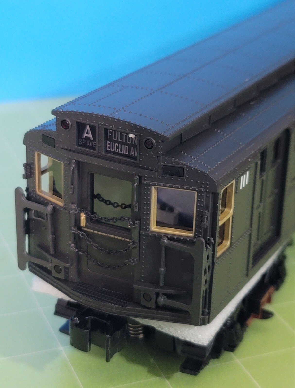 Rail King by MTH No. 20-2554-3 / R-1 / 2-Car Add-On Non-Powered Subway Set