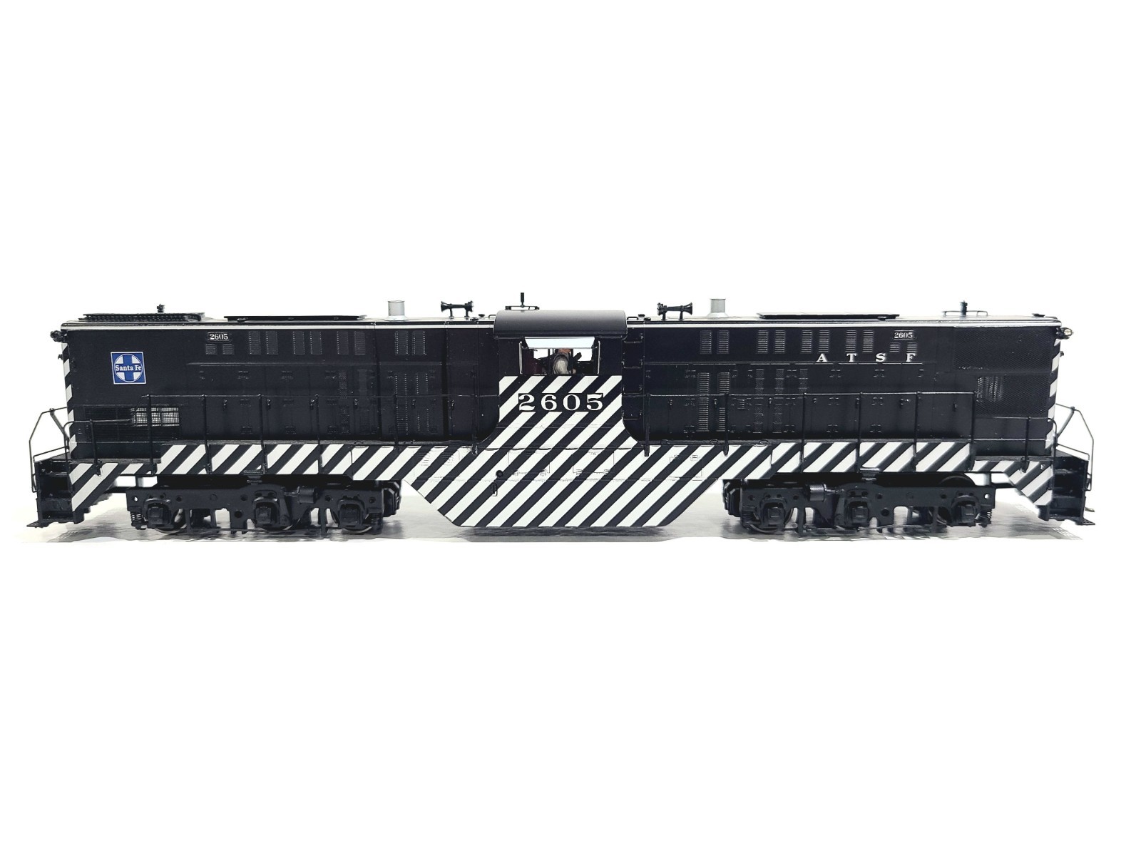 Division Point AT&SF Baldwin Center Cab Santa Fe #2605 HO Brass DP-1100B DCC
