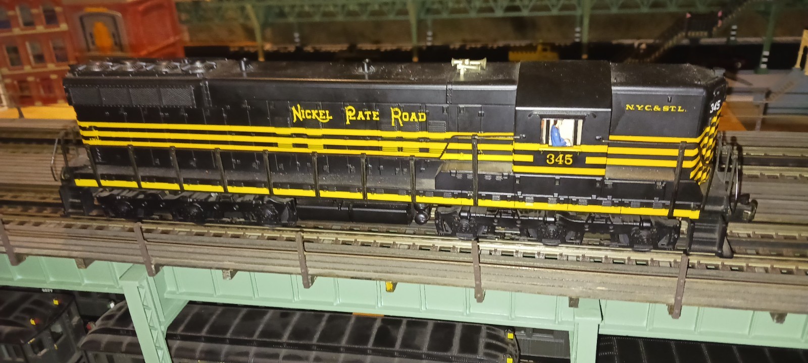Mth Sd9 20-2110-0 NPR New Battery no box