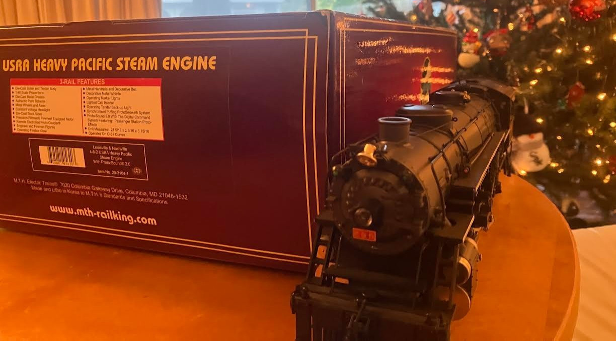 MTH Pre 3R Ps2 w/BCR 20-3104-1 4-6-2 Louisville & Nashville Heavy Pacific SL
