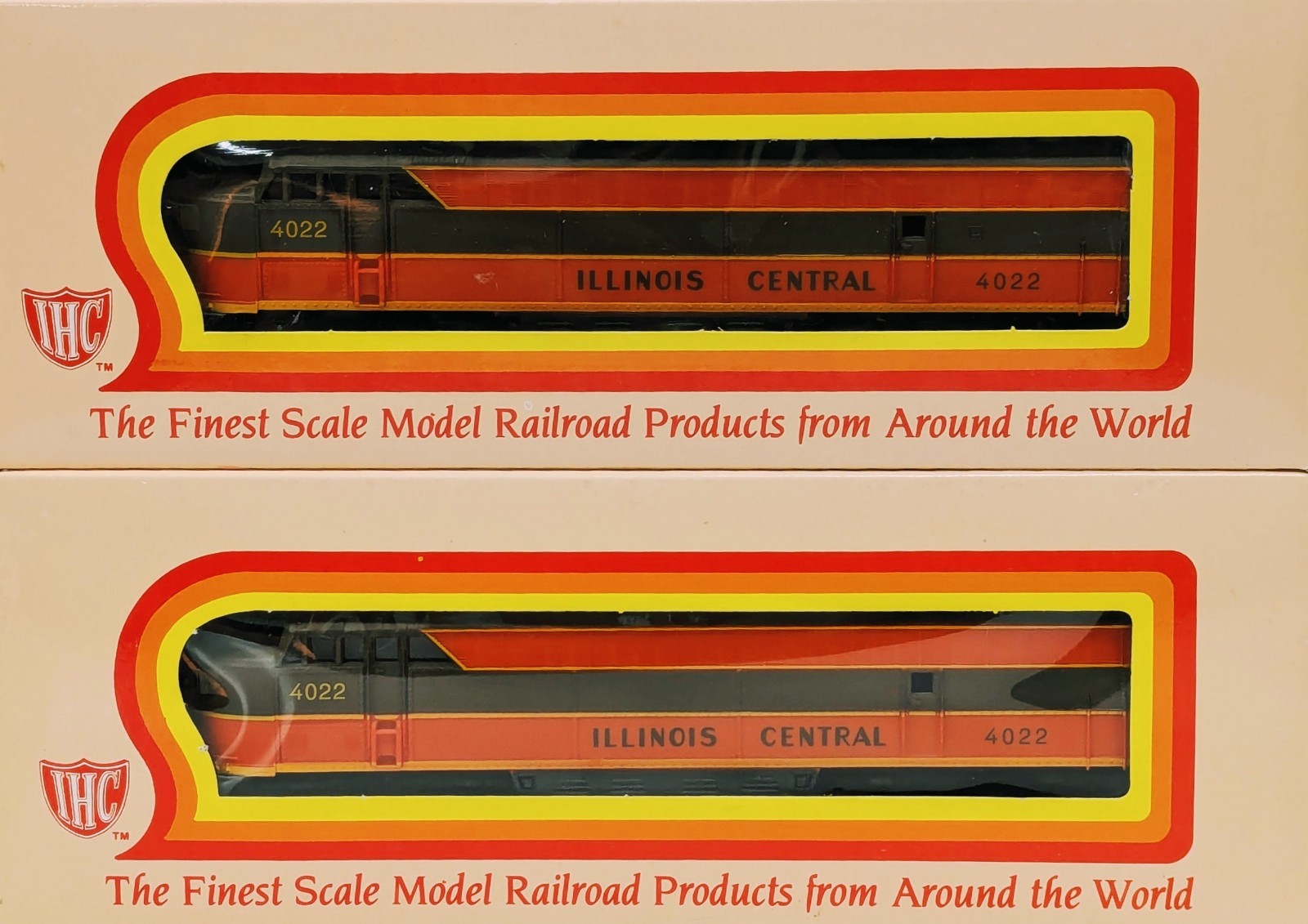 IHC HO Scale Illinois Central EMD FM Powered/Dummy Diesel Set – Preowned