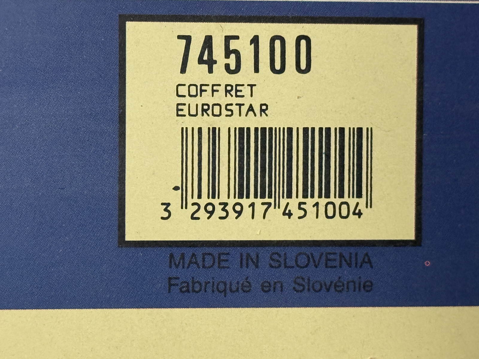 JOUEF 745100 COFFRET EUROSTAR 7451 4 cars – NEW other
