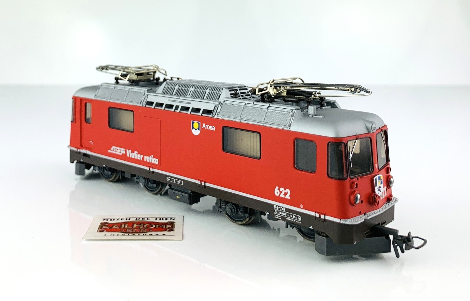 PR93 – BEMO H0m 7258 140 – RhB STARSET “GLACIER-EXPRESS” – ANALOG DC