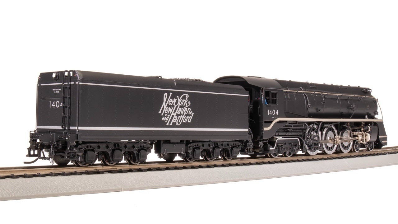 HO BLI Stealth Brass Hybrid New Haven I-5 4-6-4 #1400 Small Script Herald 8085