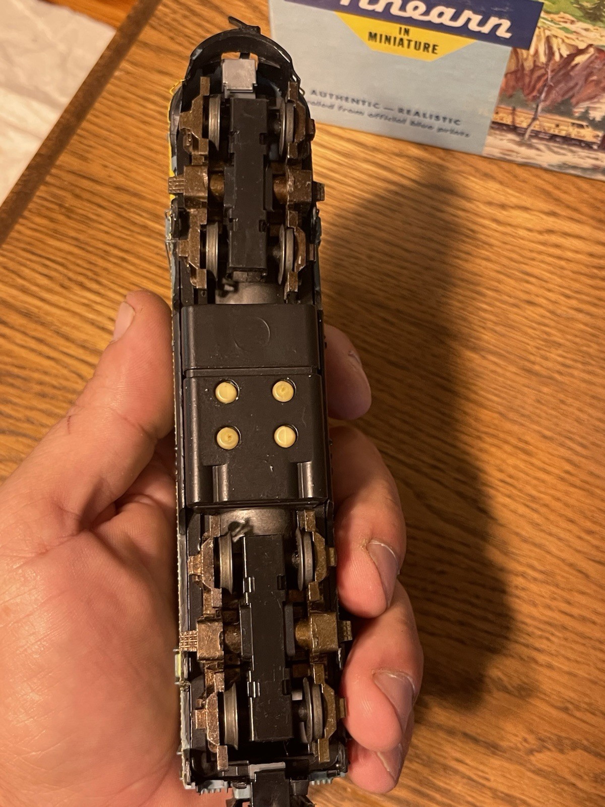 Vintage Athearn HO F7A Super Diesel Custom Clinchfield #812 Box Papers
