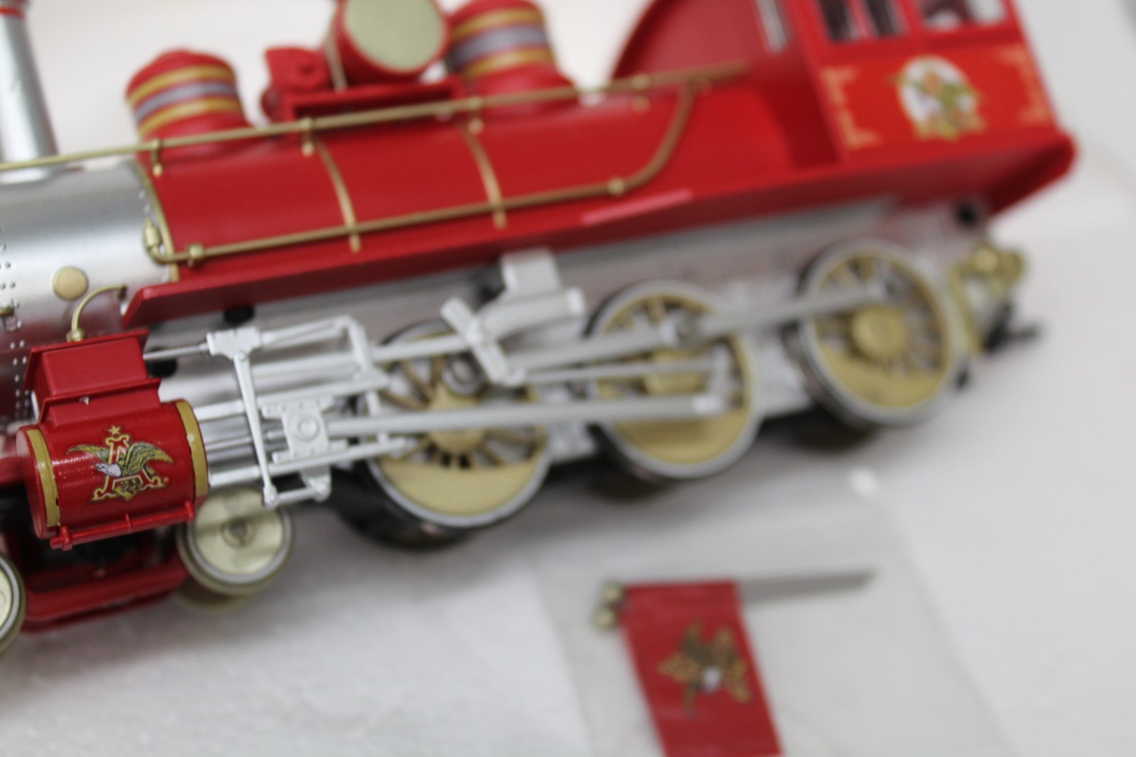 Hawthorne Village Budweiser Train Locomotive & Tender Holiday Express Bradford