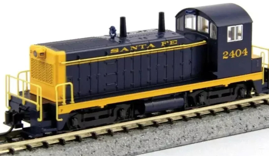 KATO 1764375 N Scale EMD NW2 Switcher AT&SF #2412 DC 176-4375