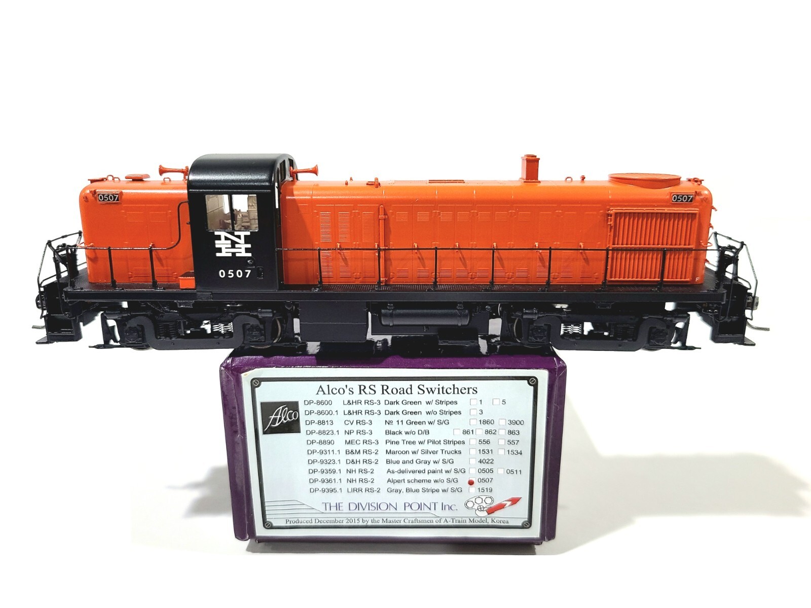 Division Point Ajin NH Alco RS-2 New Haven Alpert Scheme #DP-9361.1 HO Brass