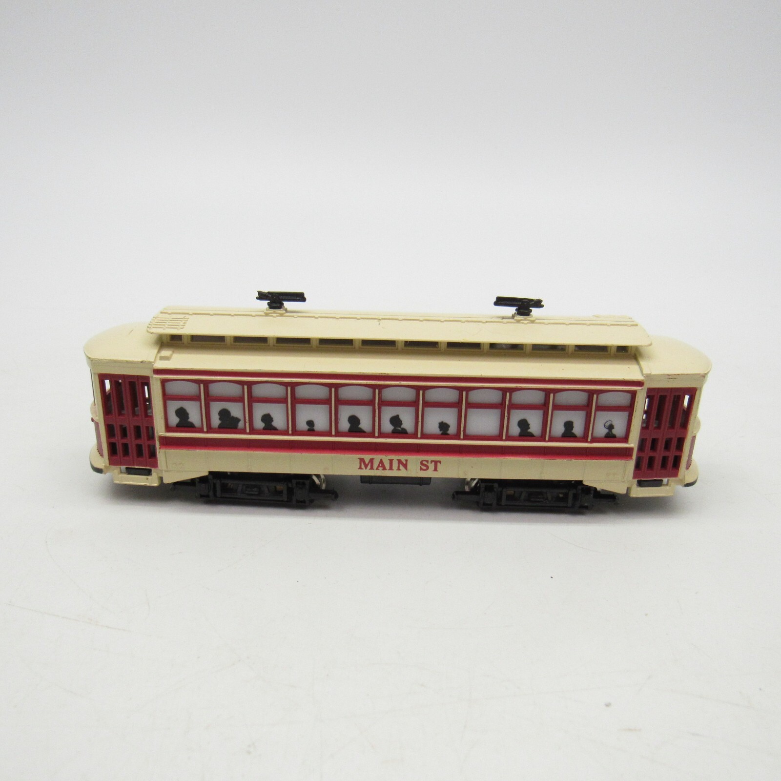 BACHMANN HO Scale Main St Brill Trolley Train – Untested