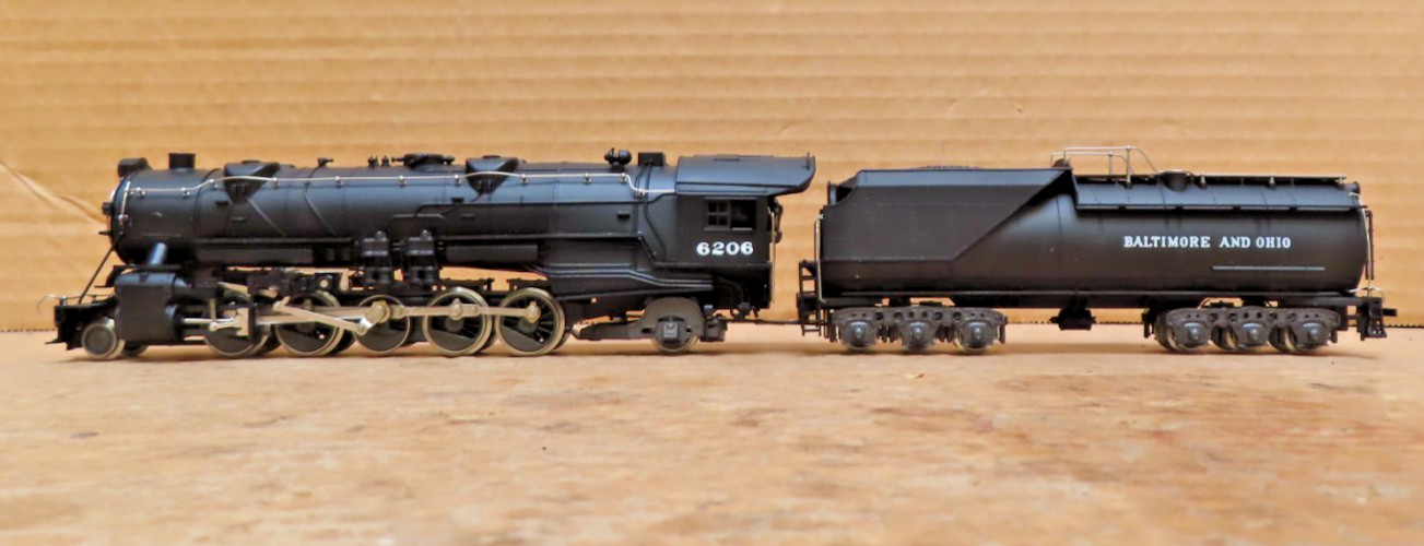 AHM/Rivarossi 5099 Baltimore & Ohio B&O 2-10-2 Steam Locomotive Santa Fe S-1A HO