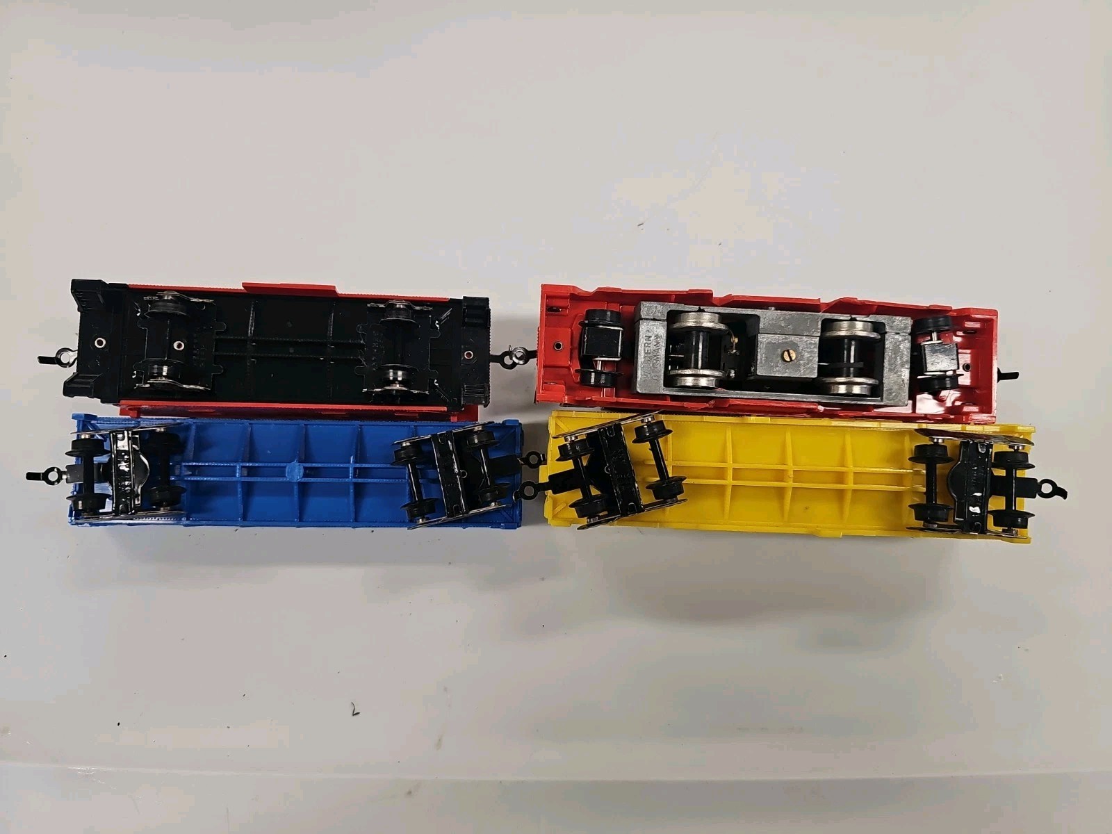 Ho Made in Western Germany Black and Red Diesel Locomotive – See Description