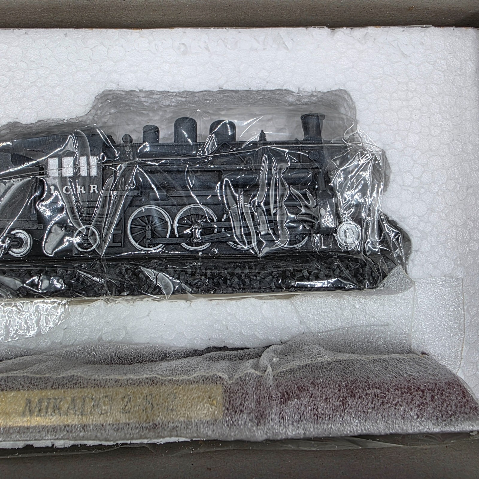 Vintage Mikado 2-8-2 Figuring Local Locomotive Train New in OPENED BOX w COA