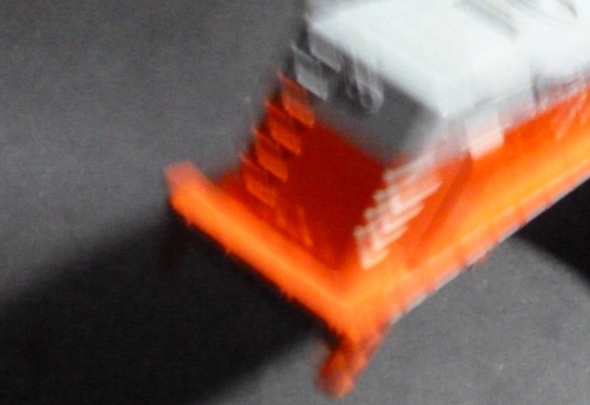 Ho Athearn Diesel locomotive DD40 shell Burlington