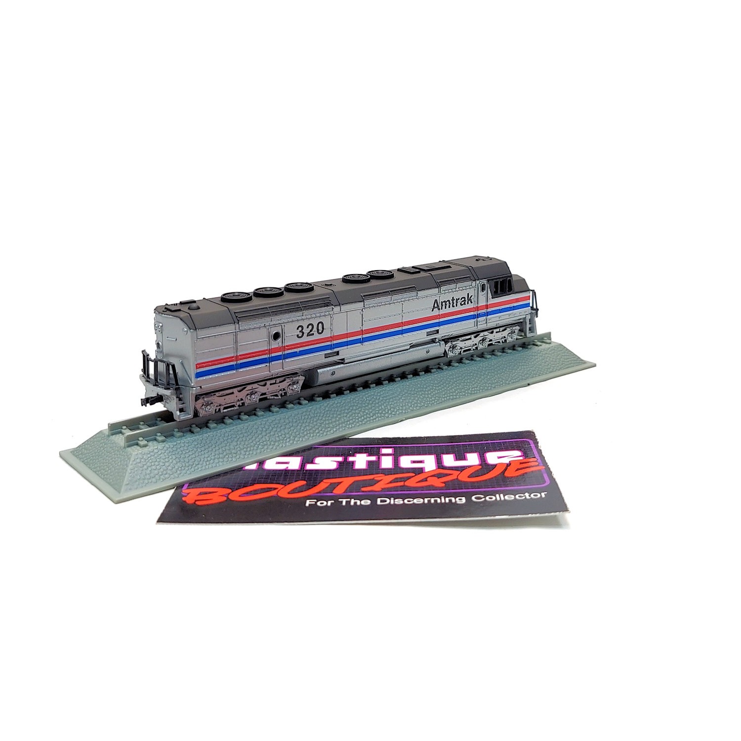 Del Prado Amtrak FP-45 EMD 1:160 2 STATIC MODEL LOCOMOTIVE TRAIN ENGINE SANT…