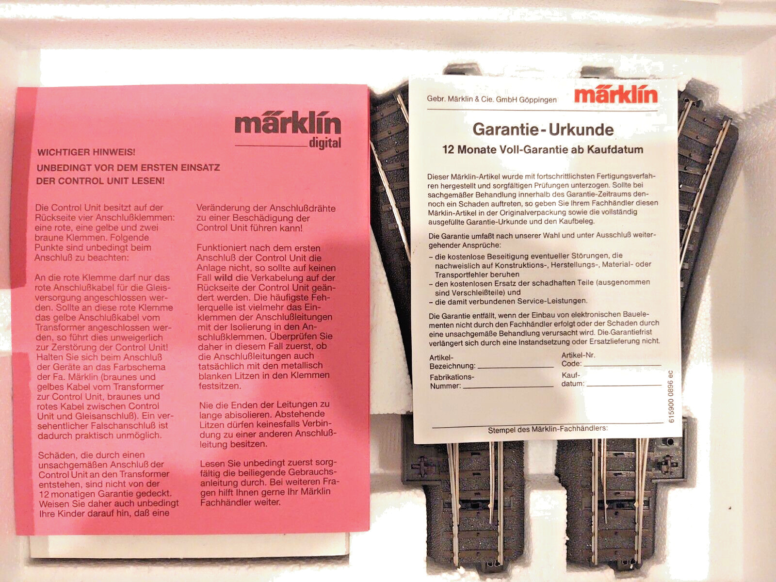 MARKLIN HO 29845 NEW 2 German Fed loco train sets BR-003 steam & BR-216 Digital