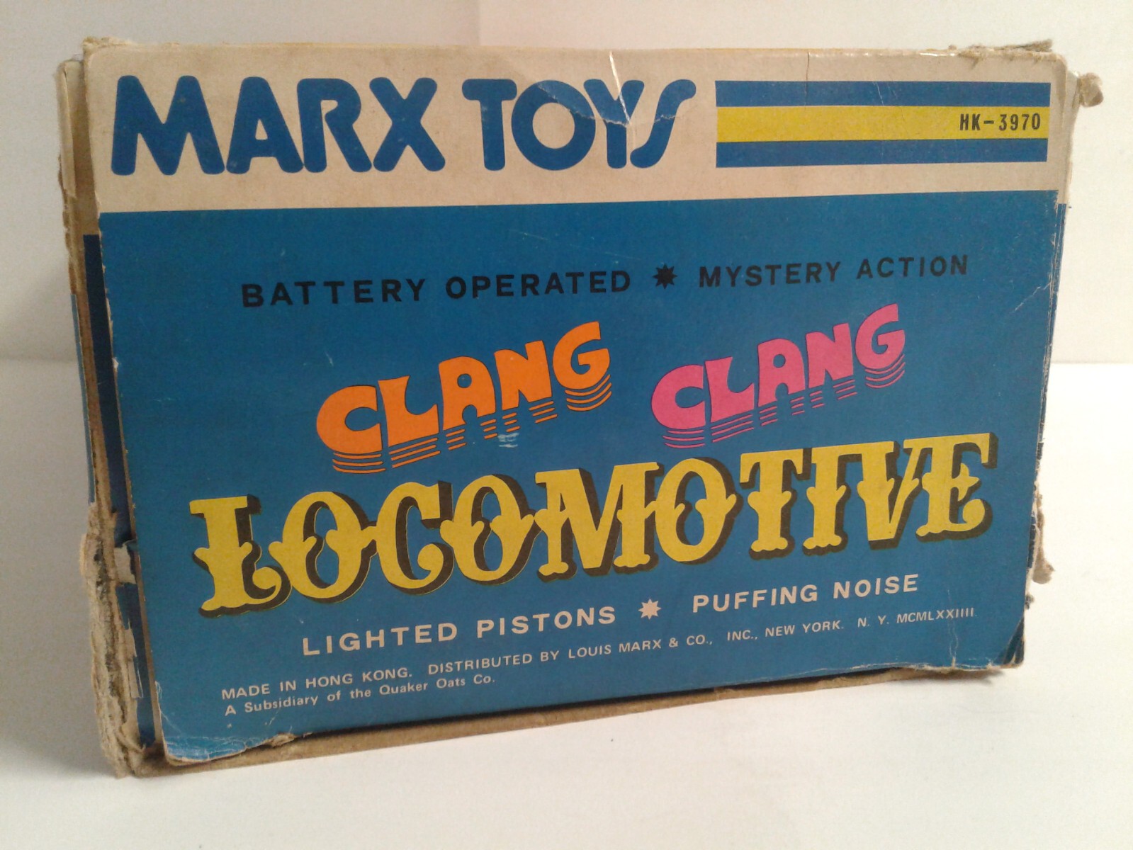 Vintage Marx Toys Locomotive Clang Clang HK-3970 Hong Kong