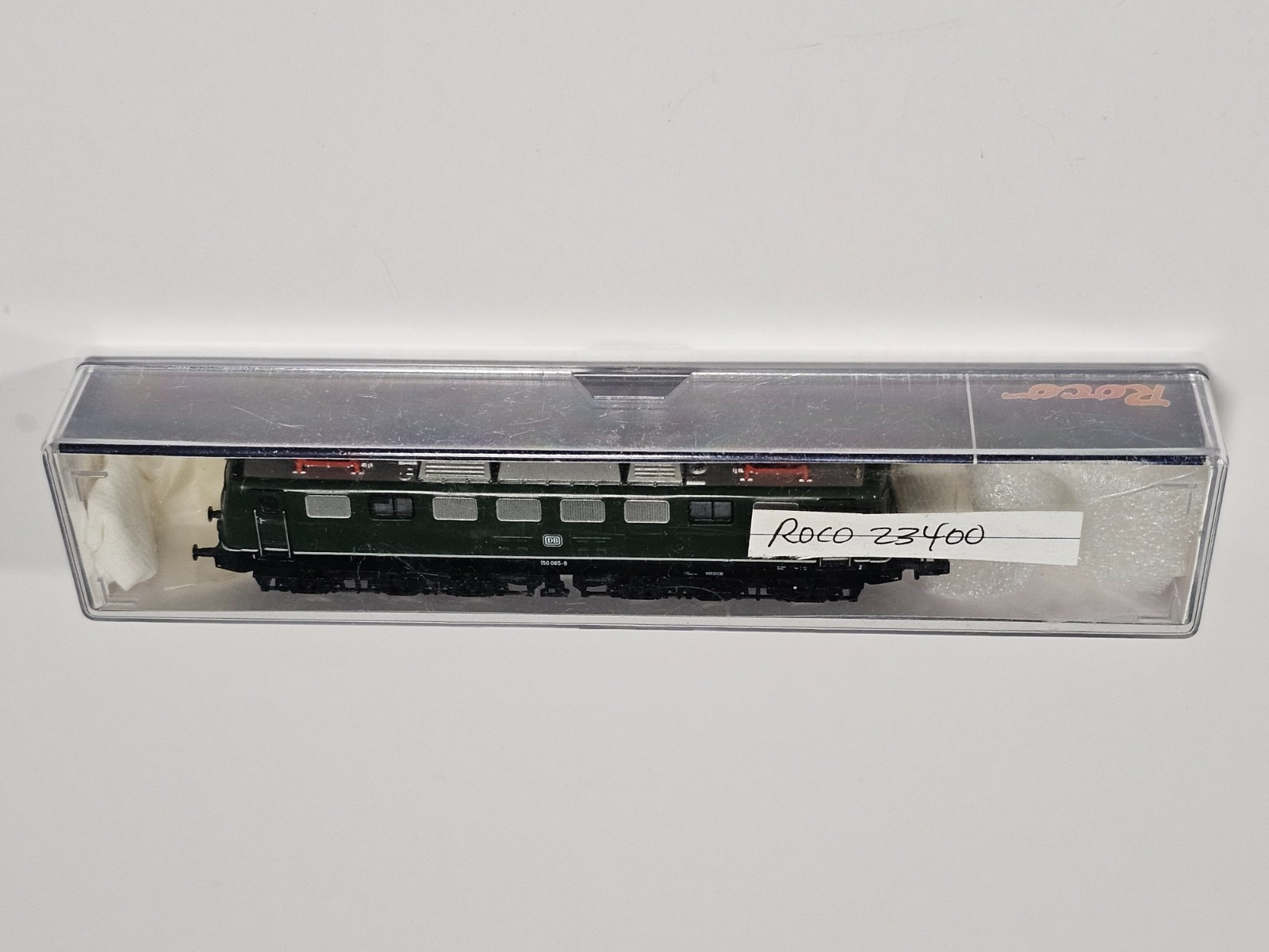N SCALE ROCO #23400 HEAVY ELECTRIC LOCOMOTIVE CLASS 150 DB EPOCH IV AUSTRIA