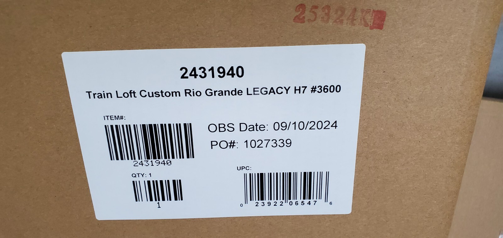 Lionel UP Heritiage DRG Big L 131 Custom Signature Series 2-8-8-2 New NRFB