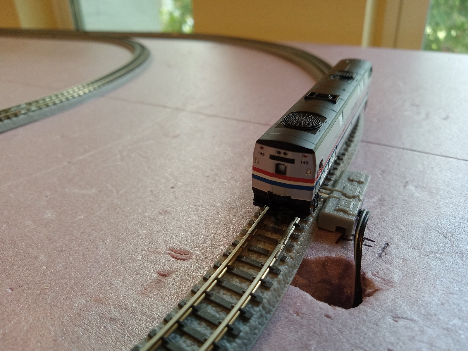 AZL Amtrak GE P42 locomotive 63509-1, Digitrax DCC installed, works great!