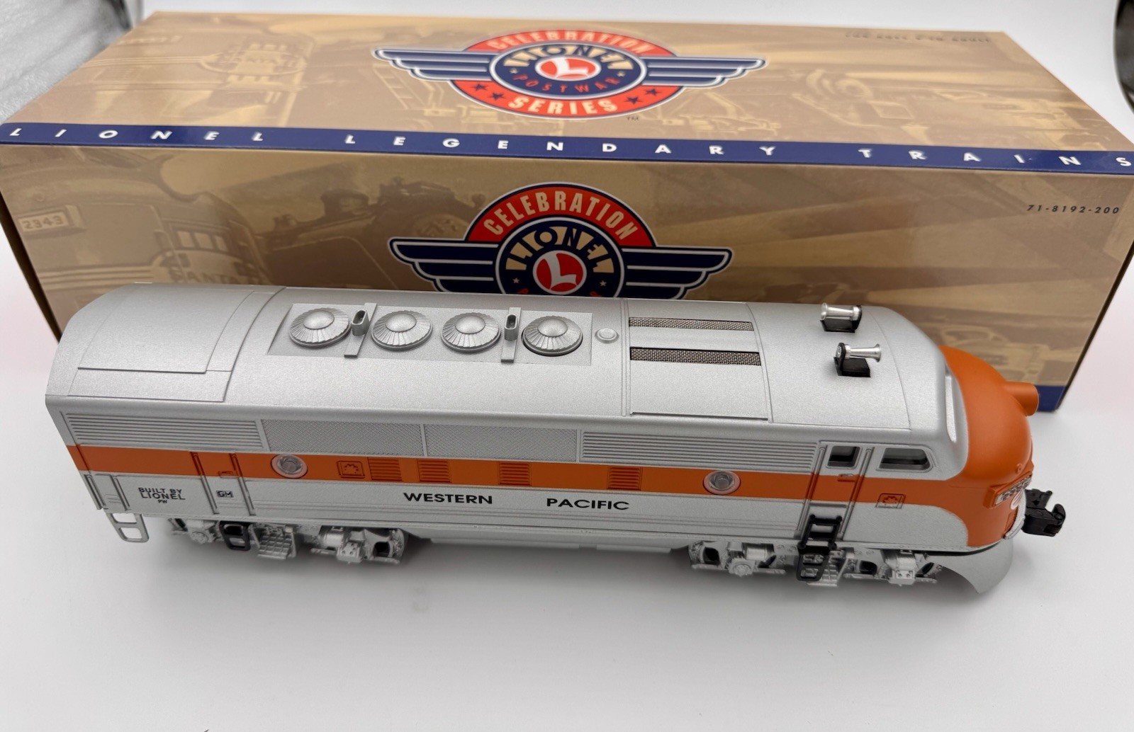 lionel Postwar Celebration Series Western Pacific F3s 6-18192 18193