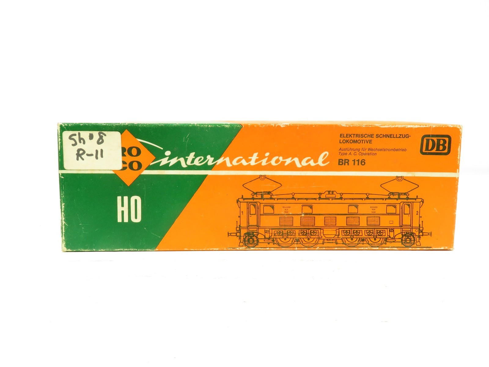 Rocco 14143 HO BR 116 3 Leiter Direct Current DC Locomotive LN