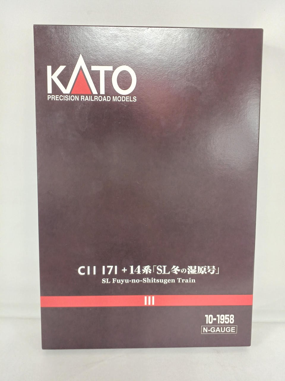 KATO 10-1958 C11 171 + 14 Series 500 SL Winter Marshland Go 6-Car Set