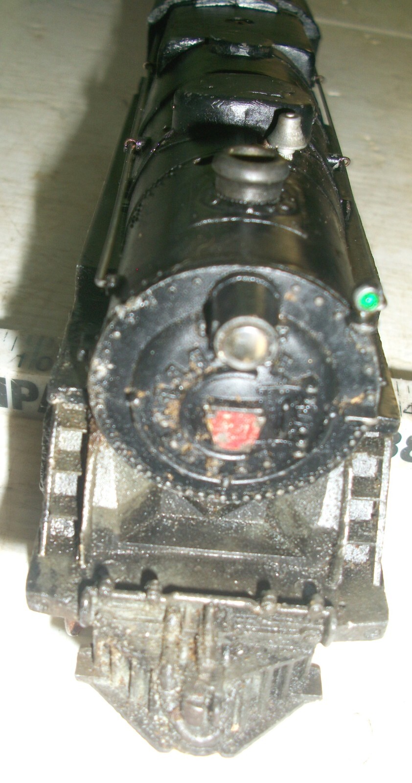 Vintage 1950 Lionel 2-6-4 2035 Die-Cast Heavy Metal Locomotive w/Smoke & Whistle