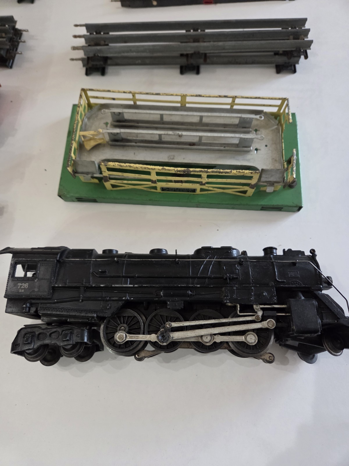 Vintage 1952 Lionel O Post War 2189WS Trans Continental Set w/ Cars Track & More