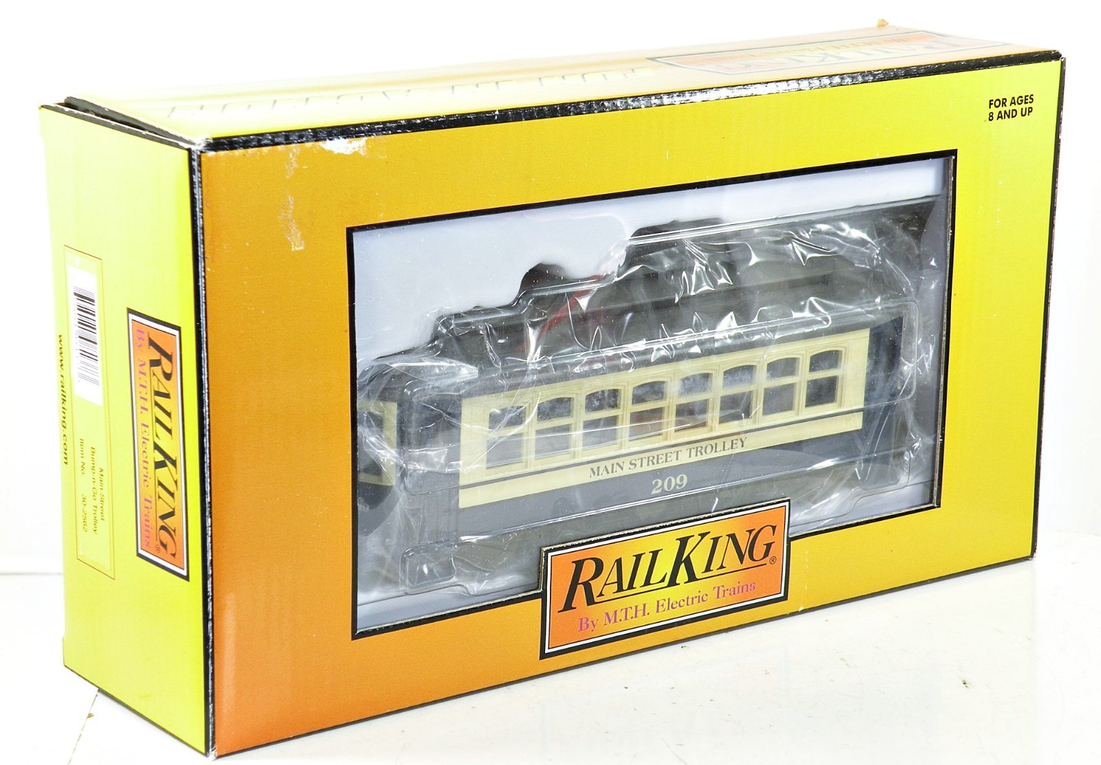 MTH 30-2562 Main Street Bump-n-Go Trolley NIB