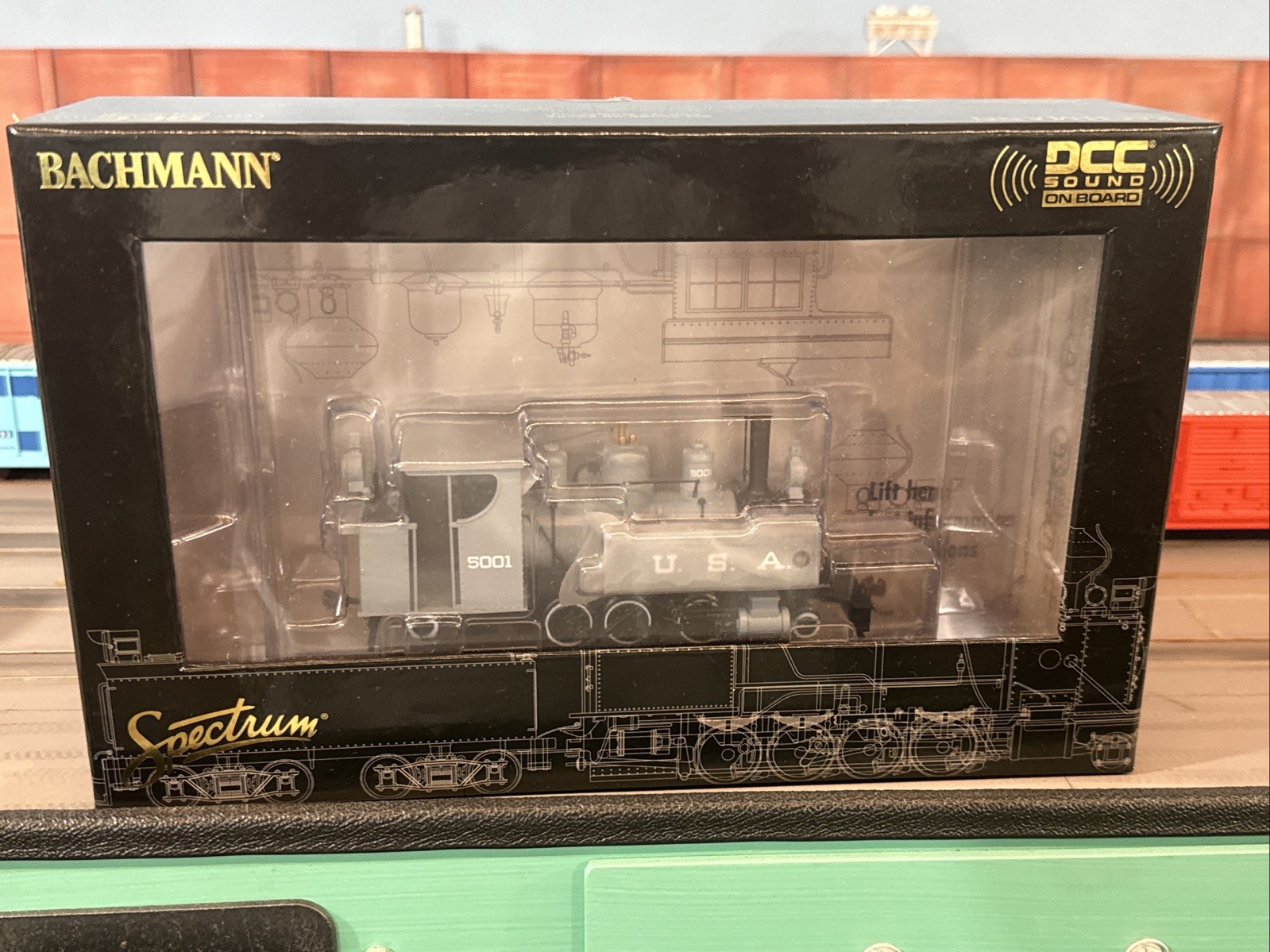 On30 Baldwin 2-6-2 10 Trench Engine USA #5001 DCC SOUND Bachmann SPECTRUM 29501