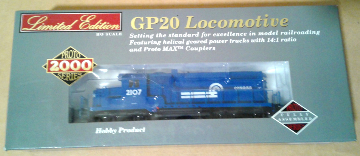 HO SCALE WALTHERS PROTO 2000 EMD GP20 CONRAIL #2107 920-48555
