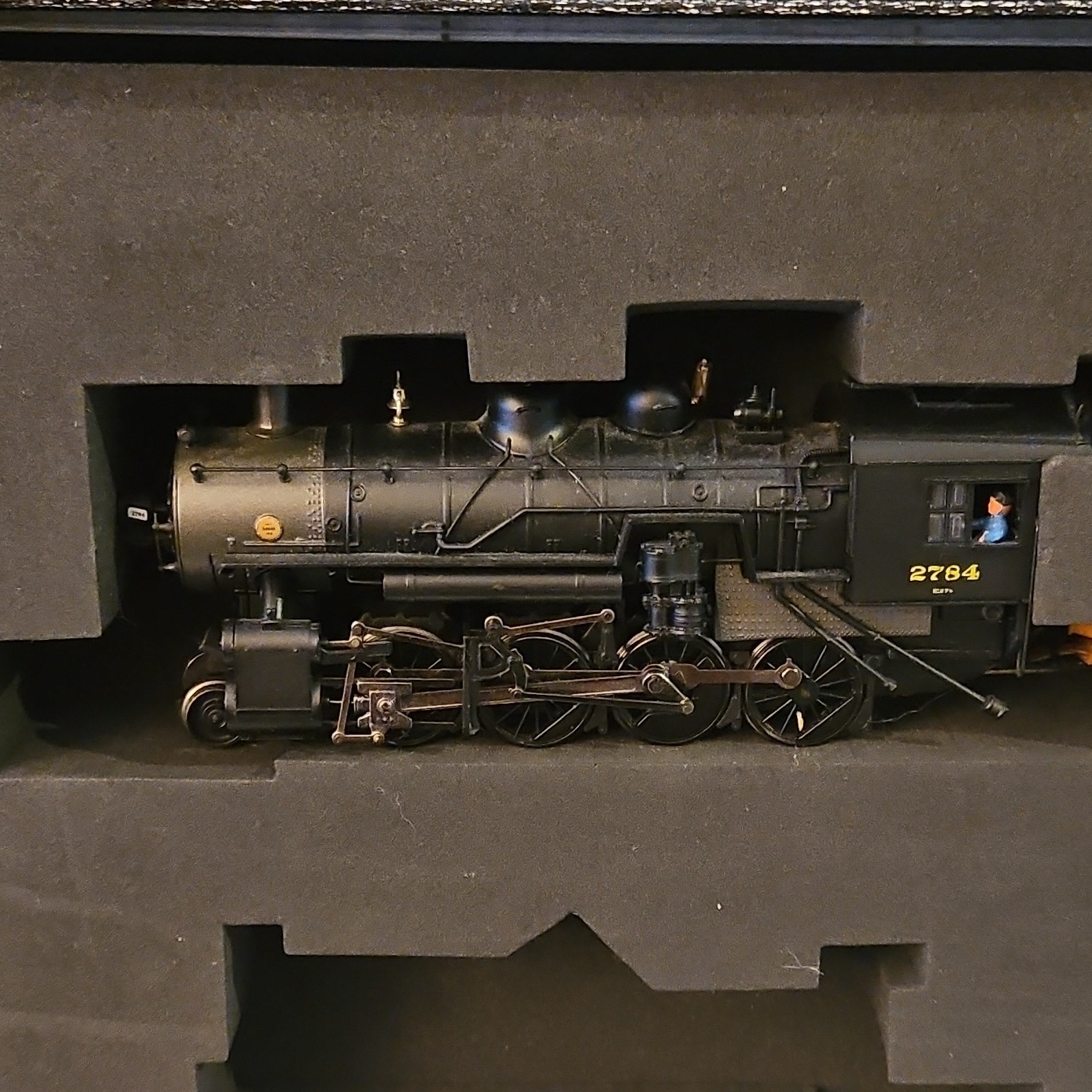 Bachman HO #11412 Baldwin 2-8-0 Consolidation Locomotive B&O Car #2784 DC Analog