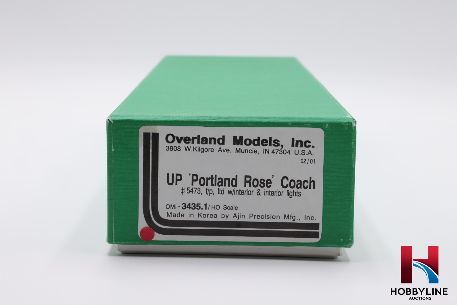 Overland Models 3435.1 Brass Union Pacific “Portland Rose” Coach | NEW