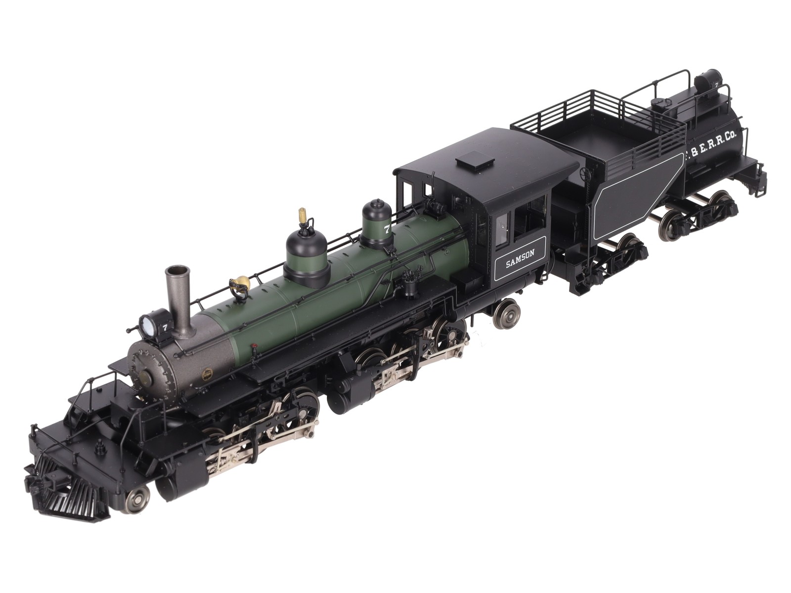 Sunset Models O Brass Samson Green Boiler 2-6-6-2 Steam Loco & Tender #7 2-Rail