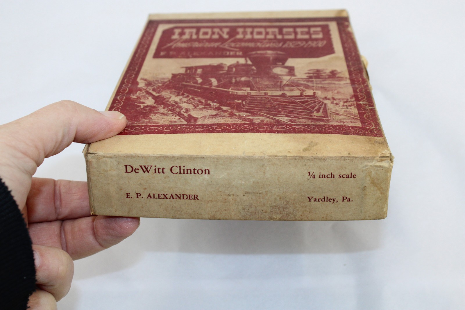 HO / OO – E.P. Alexander – DeWitt Clinton – Vintage 1/4 inch Scale Kit