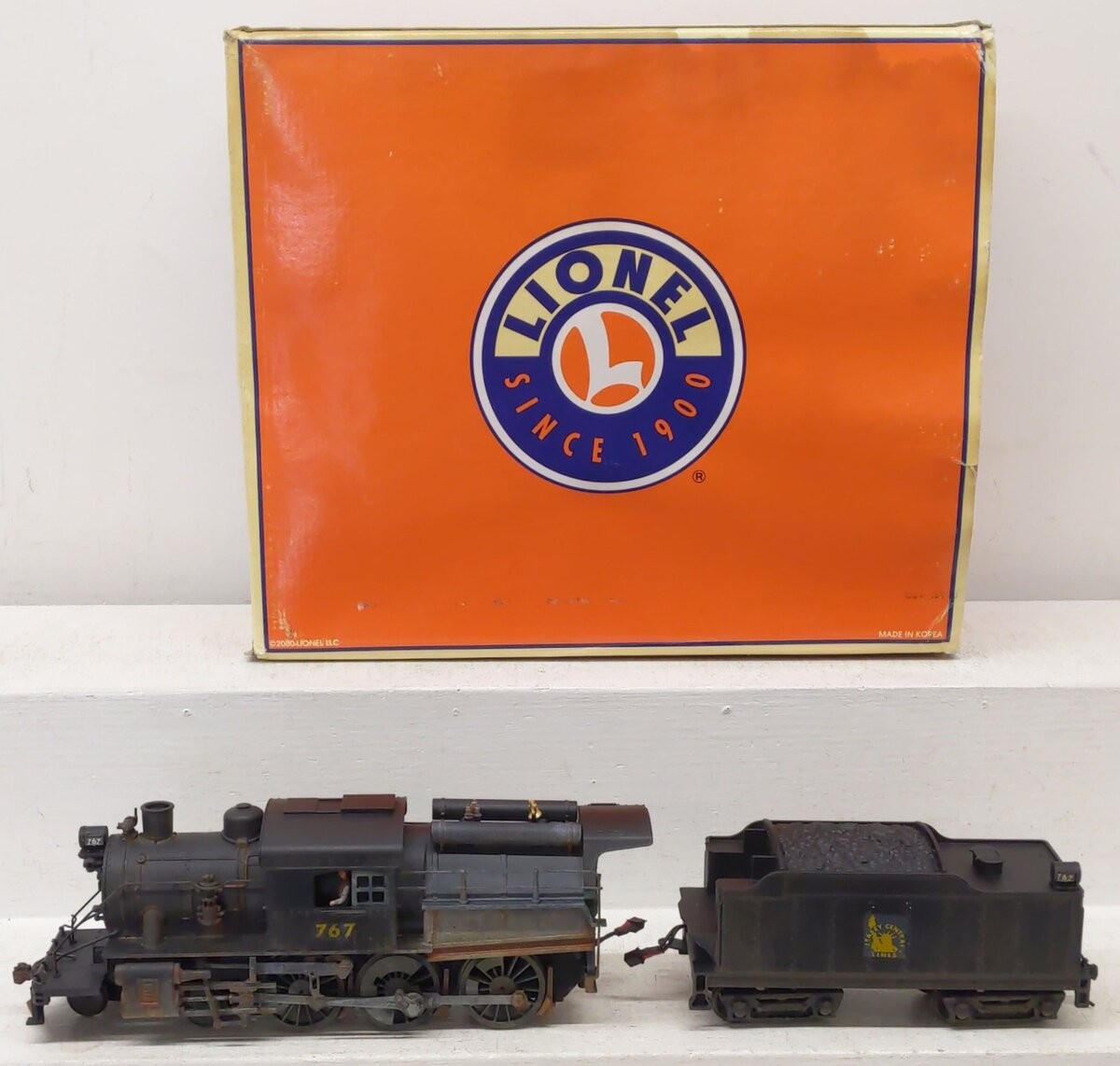 Lionel 6-18099 O Gauge Jersey Central Camelback 4-6-0 Steam Locomotive – Custom