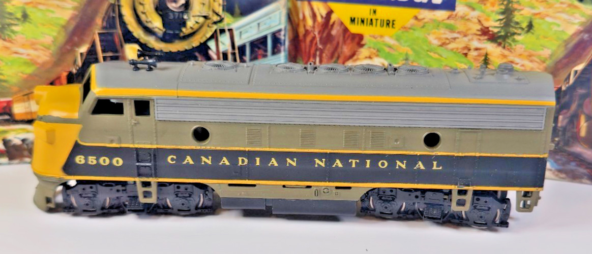 Vntg Athearn HO Canadian National F7A Powered F7B Powered + Dummy B Unit Tested
