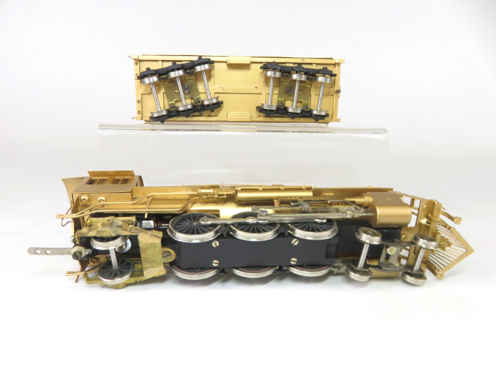 AHM HCB #425 Brass HO Scale ATSF Santa Fe 4-6-2 Class 3160 Steam Locomotive