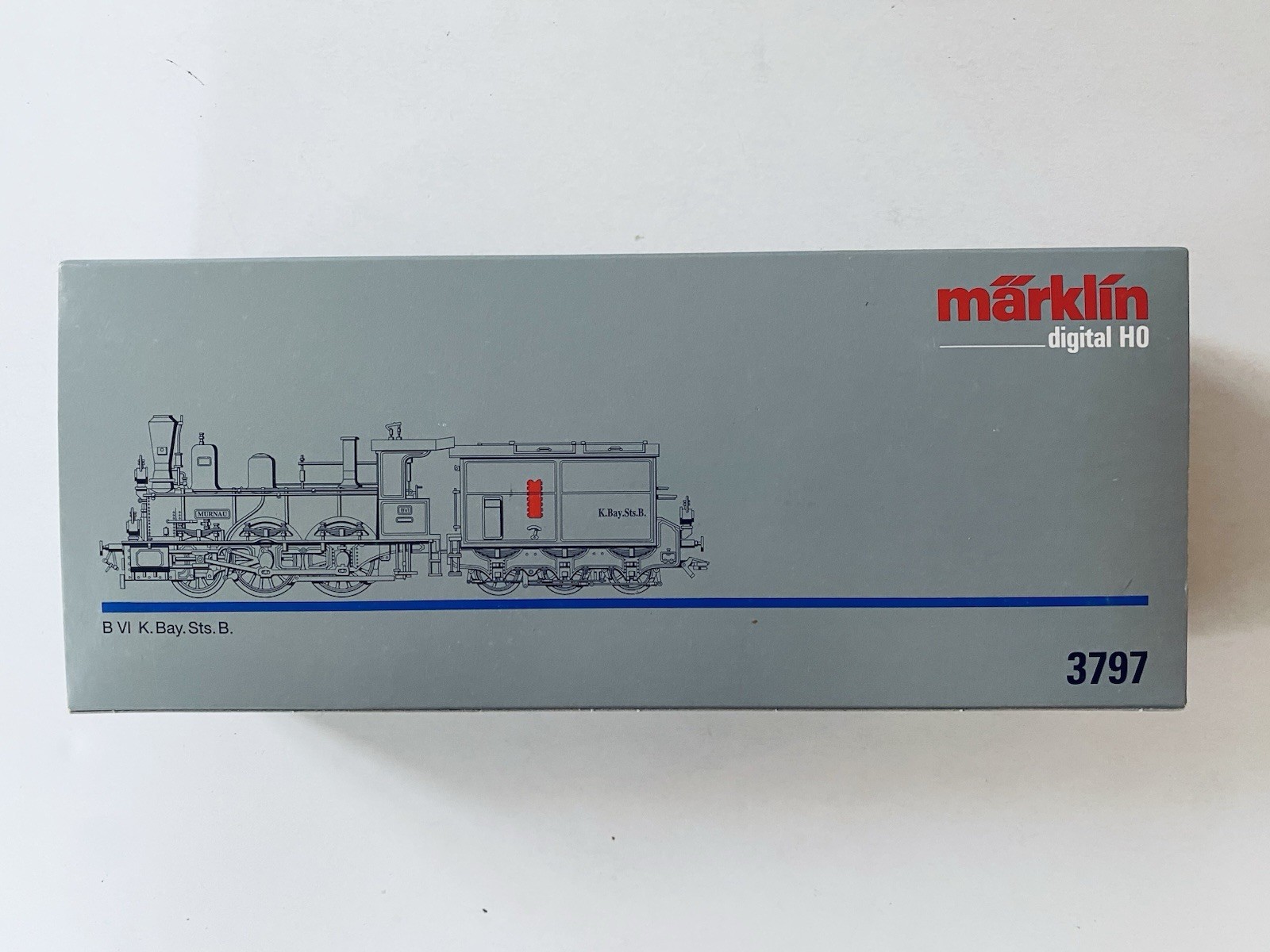 Marklin Digital No. 3797 B VI K. Bay Sts. B. Locomotive – HO Gauge UNTESTED